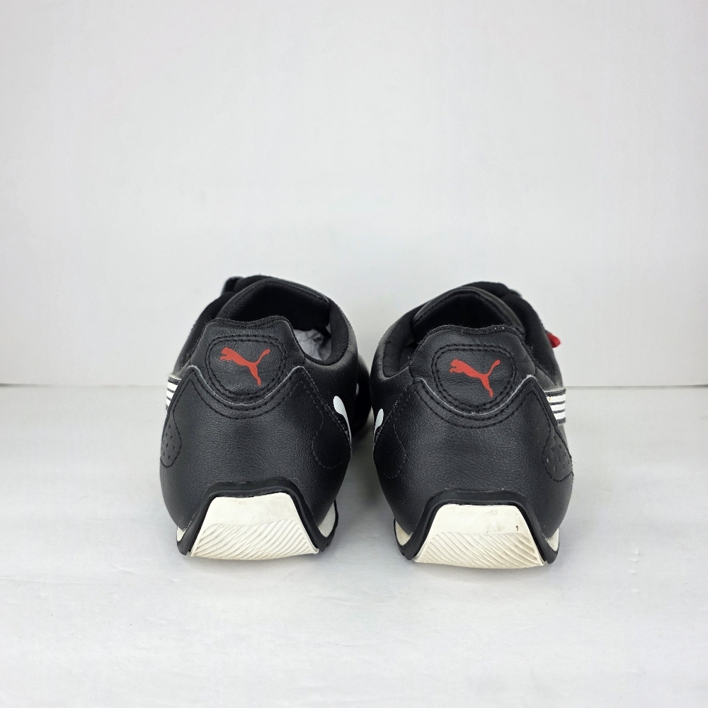 Puma Redon Move Mens Sz 10.5 Shoes Sneakers Low Top Slip On Black White Leather - Picture 11 of 16